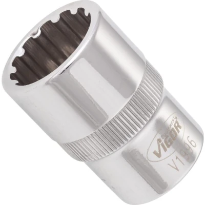 Afbeelding van VIGOR V1996 Dop (zeskant) Dopsleutelinzetstuk 18 mm 1/2 (12.5 mm)