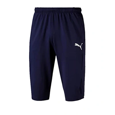 Afbeelding van PUMA Erwachsene Hose LIGA Training 3/4 Pants, Black White, L, 655315 03