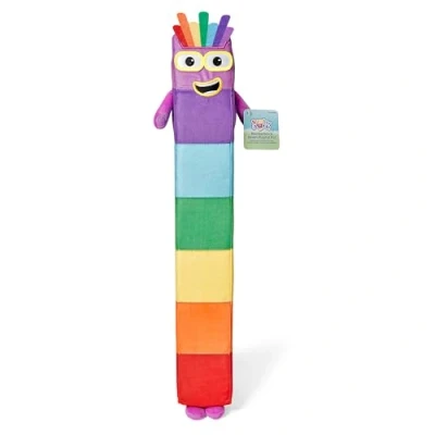 Afbeelding van Learning Resources Numberblocks Knuffelpop Zeven Pluche Speelfiguur voor Peuters &amp; Kleuters Educatief Fantasierijk Speelgoed Leeftijd 18+ Maanden