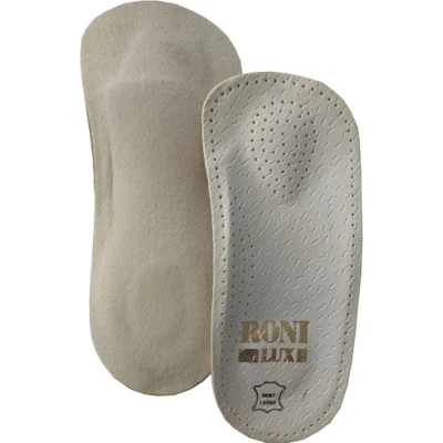 Afbeelding van Ronilux Riva Steunzool 3/4 Inlegzool met Voetbed Ondersteunt en ontlast de voet Voorkomt vermoeide voeten Maat 37