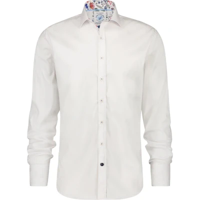 Afbeelding van AFNF Shirt powerstretch White timeless Heren XL
