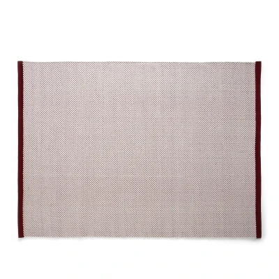 Afbeelding van HAY Bias vloerkleed 140x200 cm Cherry tint