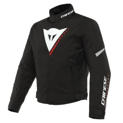 Afbeelding van Dainese Veloce D Dry Jacket Black White Lava Red 50 Maat Jas