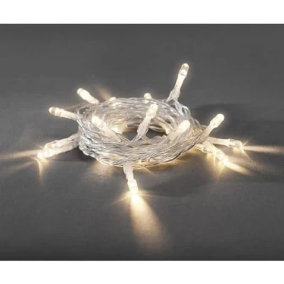 Afbeelding van Lichtsnoer led kerstverlichting binnen 30 lampjes 4.85 meter w