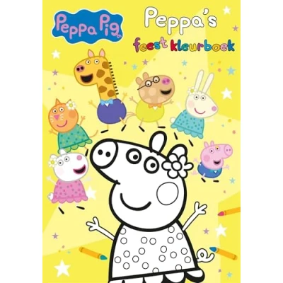 Afbeelding van Peppa&quot;;s feestkleurboek (Paperback)