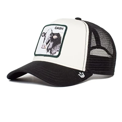 Afbeelding van Goorin Bros The Cash Cow Pet Wit Heren maat ONE SIZE
