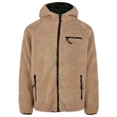 Afbeelding van Brandit Worker Fleecejas, Heren, Maat: Medium, Camel