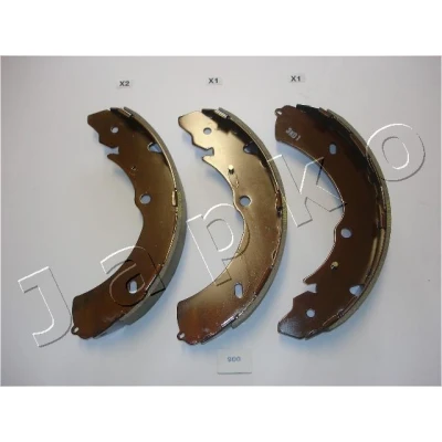 Afbeelding van JAPKO 55900 Remschoenen Achteras 295mm 46mm ISUZU: D Max 1 Pickup