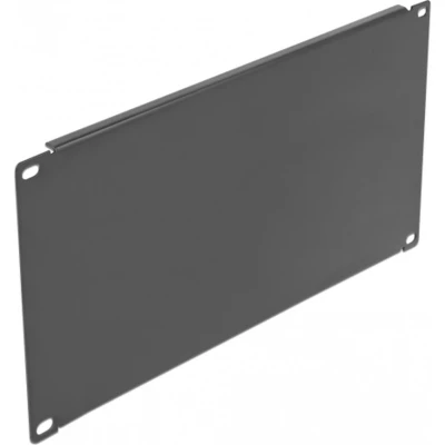 Afbeelding van Delock 19″ netwerkkast blind deksel 4 U zwart