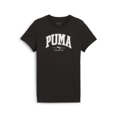 Afbeelding van Puma Squad TEE Unisex Tshirt print voor kinderen, Maat: 128, Black