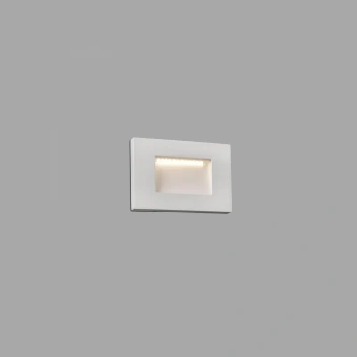 Afbeelding van Faro Lighting Spark Outdoor LED Inbouw Wandlamp Wit 3.6W 3000K IP65