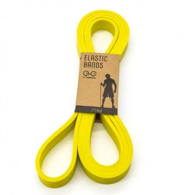 Afbeelding van Y&amp;Y Elastic Resistance bands hulpmiddel voor krachttraining 25 KG Geel