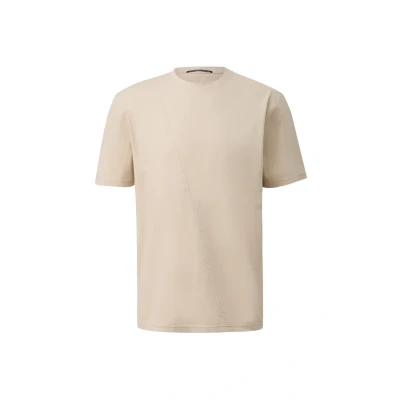 Afbeelding van Q/S by s.Oliver regular T shirt beige
