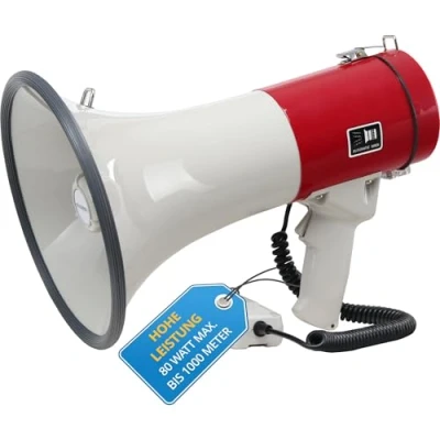 Afbeelding van McGrey MP 500HS megafoon, max. 80 Watt, 1000m