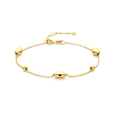 Afbeelding van Armband Ovaaltjes En Bolletjes 16 17,5 19 Cm