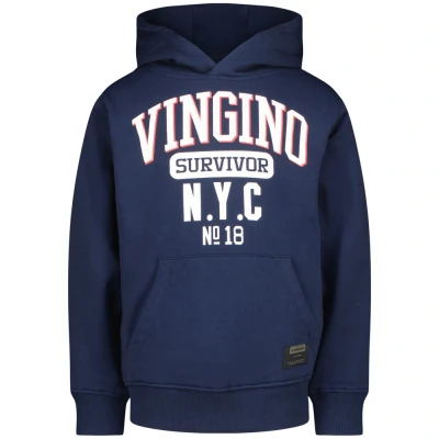 Afbeelding van Vingino hoodie Noit met logo donkerblauw