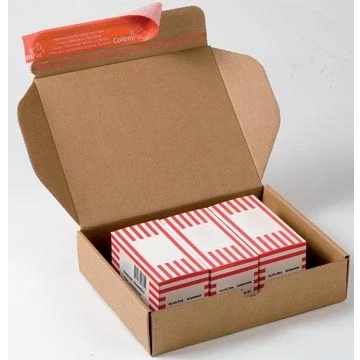 Afbeelding van Colompac Verzenddoos Modulbox, Binnenformaat 192 X 155 43 Mm, Bruin