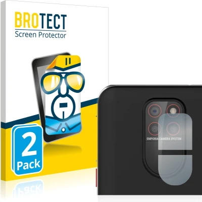 Afbeelding van BROTECT (2 Stuks) Schermbeschermer voor Emporia Smart 5 (ALLEEN Camera Lens) Screen Protector Transparant