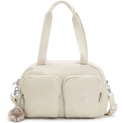 Afbeelding van Kipling COOL DEFEA Middelgrote schoudertas, Beige Pearl (Wit)