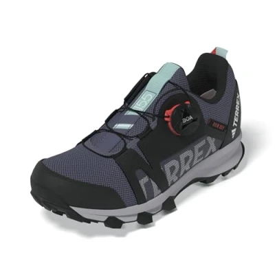 Afbeelding van Adidas Terrex Agravic Trail Unisex Outdoorschoenen voor kinderen, Maat: 38 2/3, Pure teal/white/core black Imitatieleer/ textiel