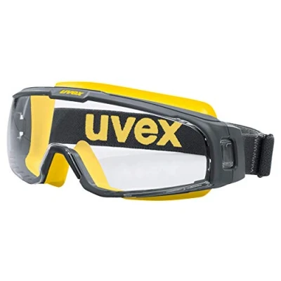 Afbeelding van Uvex U Sonic Supravision Extreme veiligheidsbril transparant/geel grijs