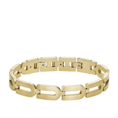 Afbeelding van Fossil Heritage Armband goldcoloured, Heren, Maat: One Size, Gold coloured