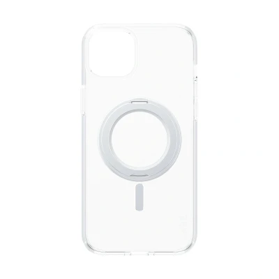 Afbeelding van CARE by PanzerGlass Feature Case Transparant w. Zilver Kickstand &amp; MagSafe iPhone15 Pro Max