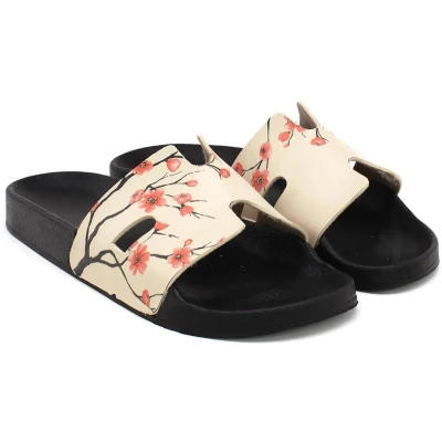 Afbeelding van GOBY Flowers Slipper Handgemaakt Premium Kwaliteit Maat 40