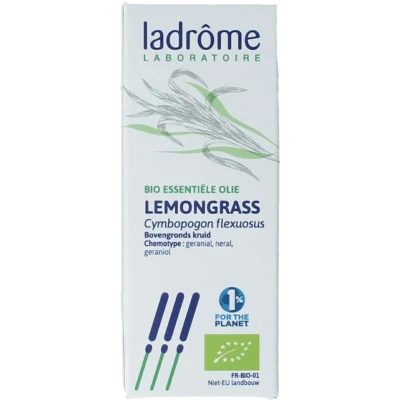 Afbeelding van Lemongrass etherische olie bio 10 ml
