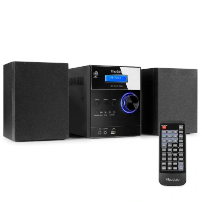 Afbeelding van Stereo set Audizio Metz DAB radio met Bluetooth, mp3 en cd speler