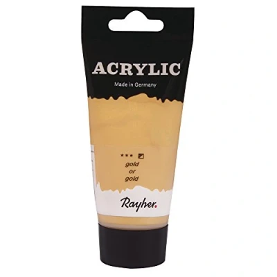 Afbeelding van Gouden acrylverf/hobbyverf op waterbasis 75 ml Hobbyverf