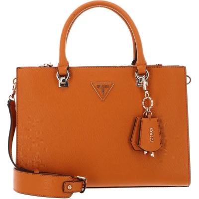 Afbeelding van GUESS Schoudertas Handtas Brynlee High Society Carryall Pumpkin Oranje