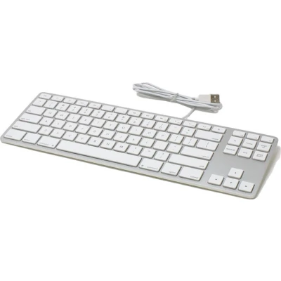 Afbeelding van Matias Bedraad Toetsenbord QWERTY zonder Numpad zilver FK308S