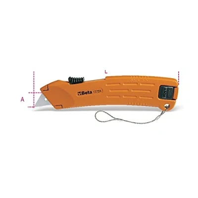 Afbeelding van Beta 1772H HS Universeel mes met uitschuifbaar lemmet geleverd extra messen H SAFE 017724029