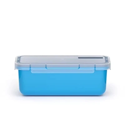 Afbeelding van Valira Nomad container, sluit hermetisch blauw 0,75 l