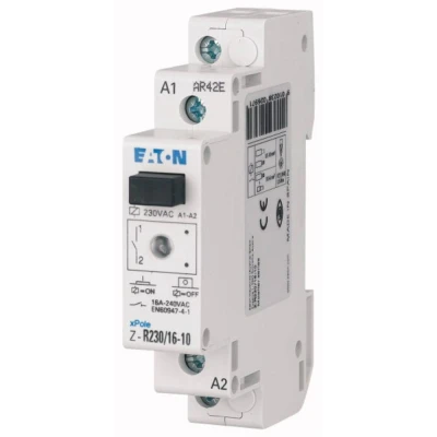 Afbeelding van Eaton Z R230/16 10 Installatierelais Nominale spanning: 230 V, 240 V Schakelstroom (max.): 16 A 1x NO 1 stuk(s)