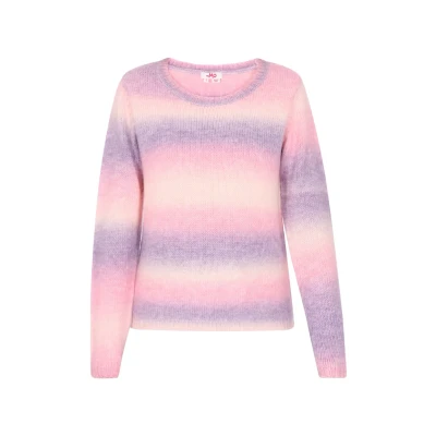 Afbeelding van MYMO Trui lichtgeel / sering pink