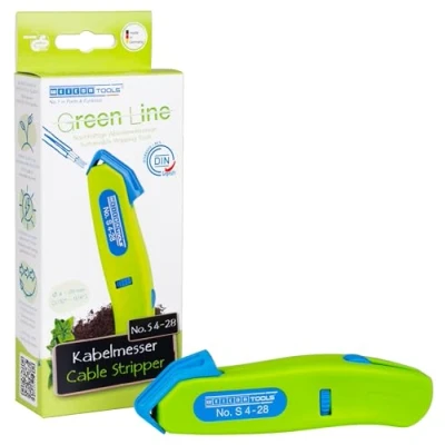Afbeelding van Kabelmes nr. S 4 28 Groene Lijn