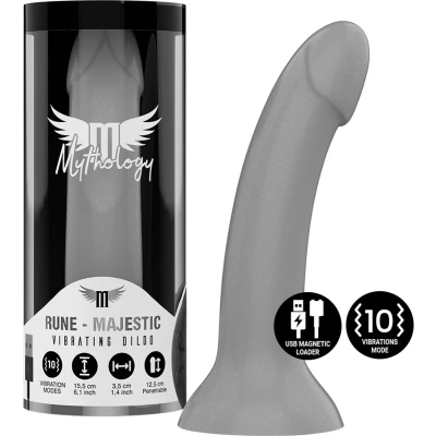 Afbeelding van Mythology FANTASY Dildo Rune Majestic S Vibrator Watchme Wireless Technology Compatible