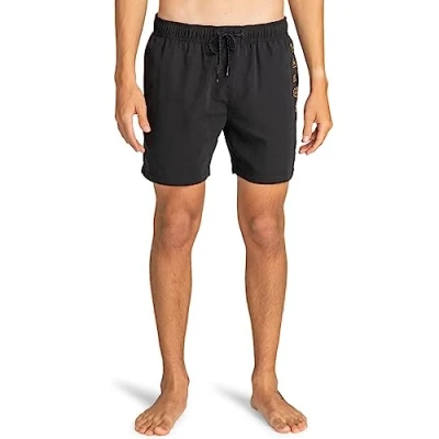 Afbeelding van Billabong ALL DAY Heritage LB Zwemshorts, Heren, Maat: XS, Black