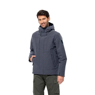 Afbeelding van Jack Wolfskin Snowy PARK Snowboardjas, Heren, Maat: Medium, Night blue