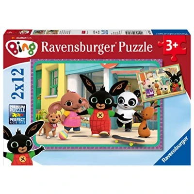 Afbeelding van Ravensburger puzzel Bing Bunny 2x 12 stukjes