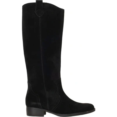 Afbeelding van Gabor Elegante Laarzen, Dames, Maat: 40, Schwarz Veloursleer