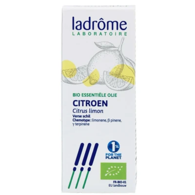 Afbeelding van Citroen etherische olie Ladrome bio 10 ml