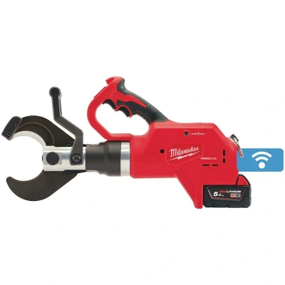 Afbeelding van Milwaukee M18 HCC75 502C FORCE LOGIC hydraulische ondergrondse kabelkniptang set (2x 5,0Ah accu) in koffer