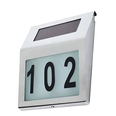 Afbeelding van Zonne energie Led Solar Light Met Huisnummer Maclean