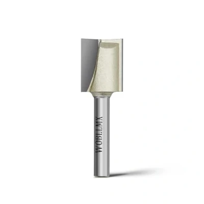 Afbeelding van WOBLLMX Bodemreiniging, 6 mm, diameter 16 werklengte 20 hardmetalen lemmet, frees, duurzaam en scherp, voor houtbewerkingsgereedschap, bit