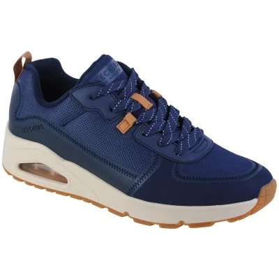 Afbeelding van Skechers UNO Layover Sneakers laag, Heren, Maat: 44, Nvy Kunststof/ textiel