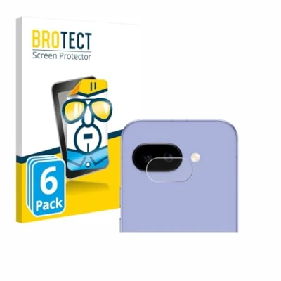 Afbeelding van BROTECT Screenprotector voor Google Pixel 9a (ALLEEN Camera Lens) Folie Beschermfolie transparant (6 Stuks)