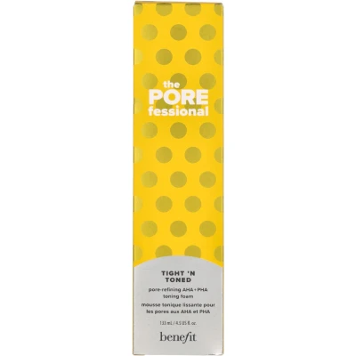 Afbeelding van Benefit The POREfessional Tight ’n Toned Pore Refining AHA + PHA Toning Foam